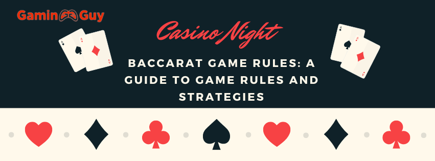 baccarat game rules